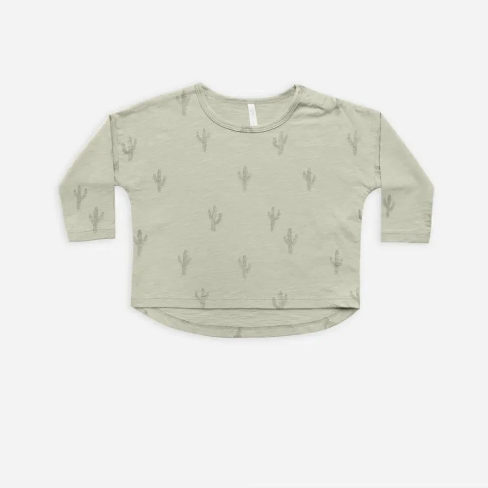 Rylee + Cru Cactus Tee - NWT! Size 10-12Y